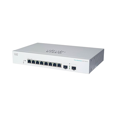 Switch cisco business cbs220-8fp-e-2g