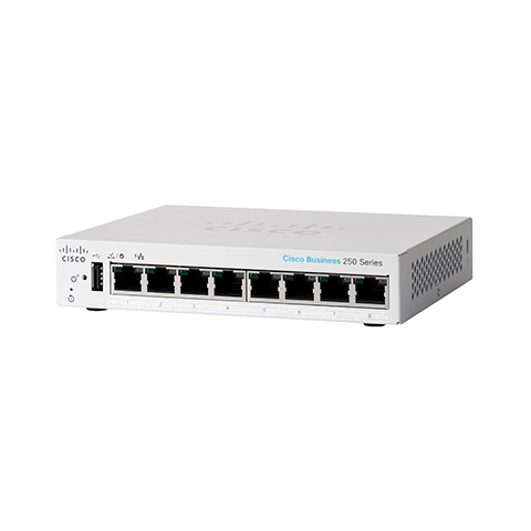 Switch cisco business cbs250-8t-d