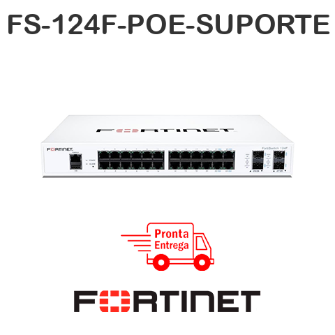 fortinet-fs-124f-poe-+-suporte