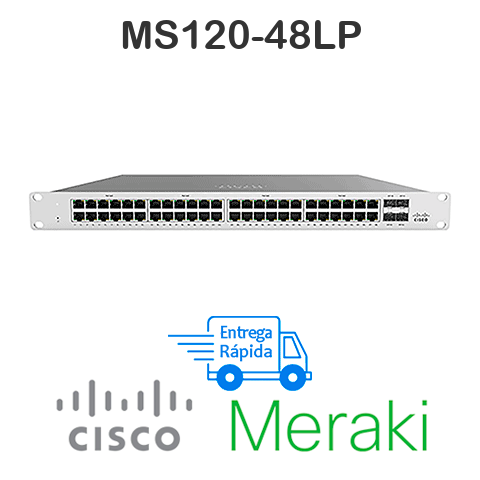 Switch meraki ms120-48lp