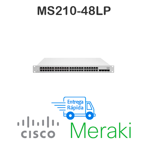 Switch meraki ms210-48lp